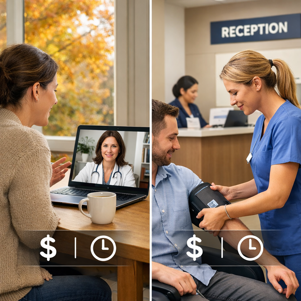 Comparing Telehealth vs Local Clinics for Affordable Fall Allergy Care