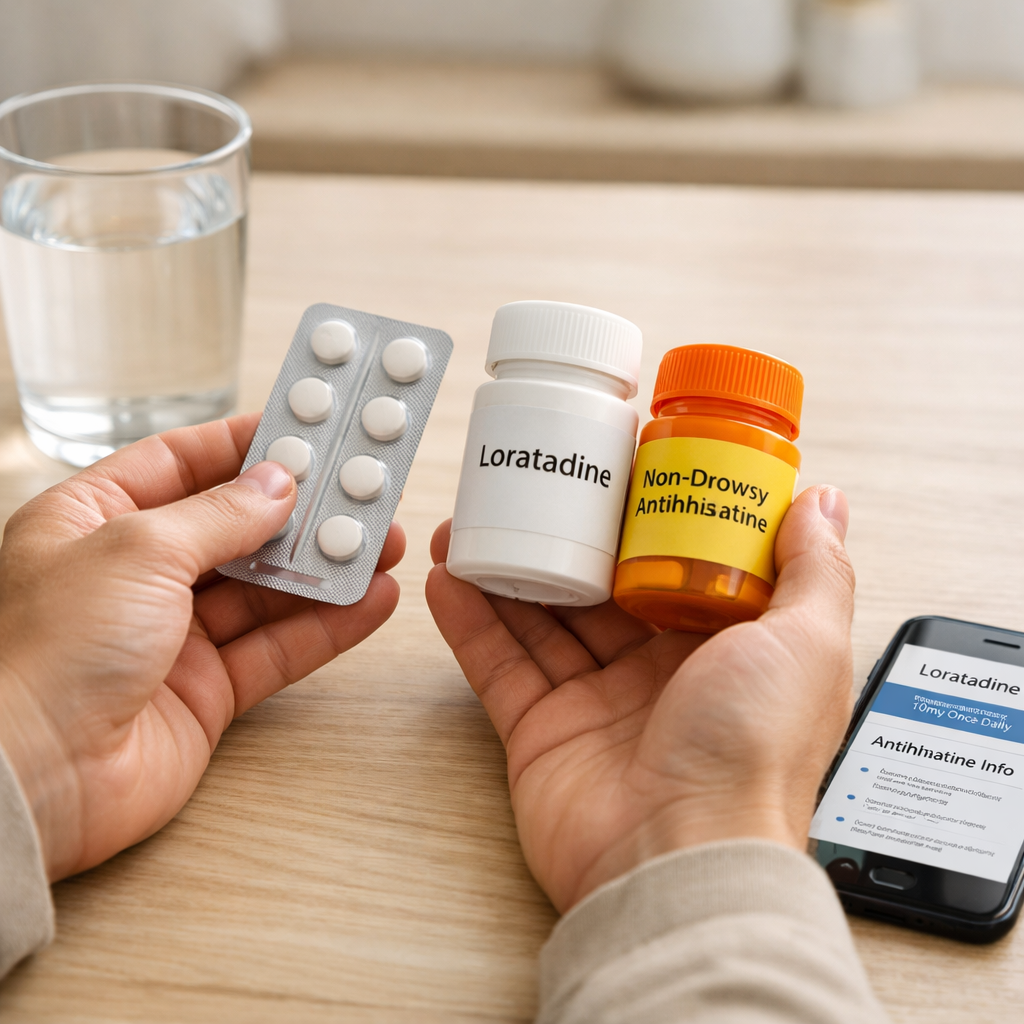 How to choose a non-drowsy antihistamine for adults: loratadine versus others