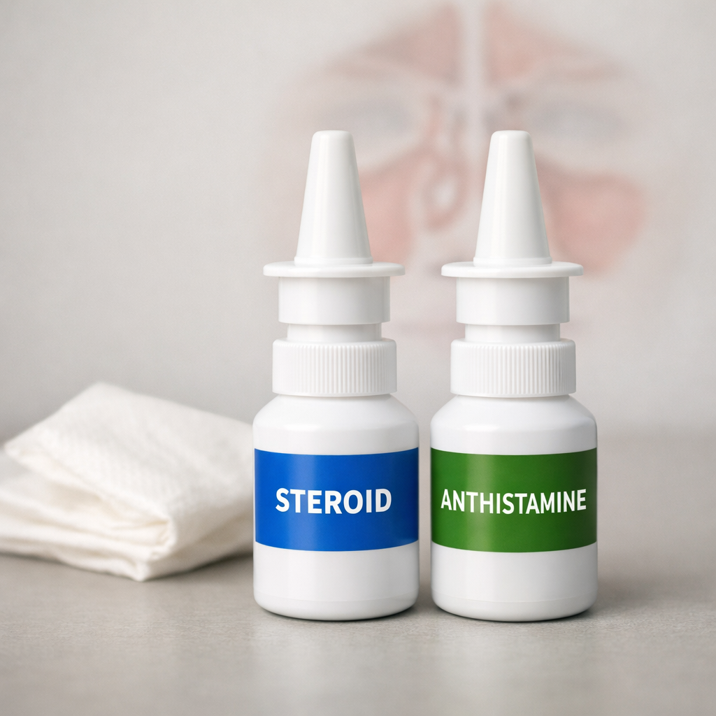 OTC Steroid vs Antihistamine Nasal Sprays: Which Works Best?