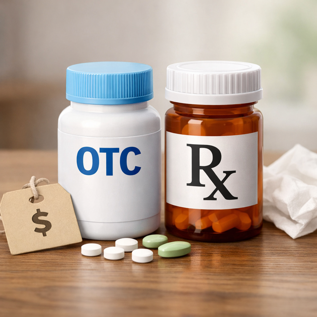 OTC vs Prescription Antihistamines: Affordable Options With Similar Relief